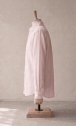 Sarfarosh Linen Blend Button Down Shirt Pink - Men's Linen Shirts Pakistan